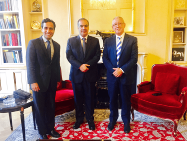 Meeting with Bahrain Ambassador