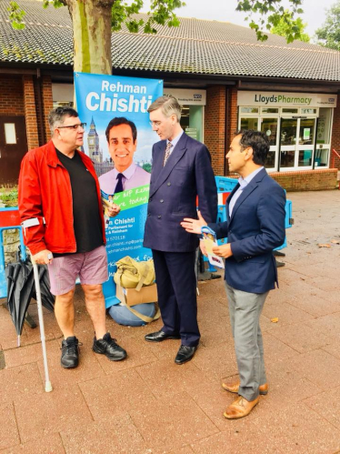 Rehman holds regular MP street surgery