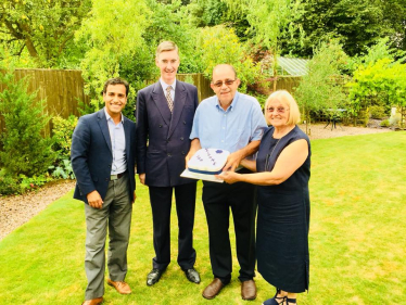 Rehman welcomes Jacob Rees-Mogg to the constituency