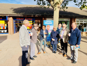 Rehman with constituents