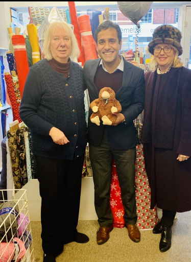 Rehamn with Trish at Rainham Sewing Centre