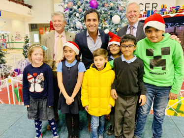 Rehman at Hempstead Valley Christmas Carol Concert