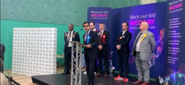 Rehman speaking after election