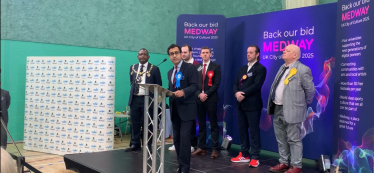 Rehman speaking after election