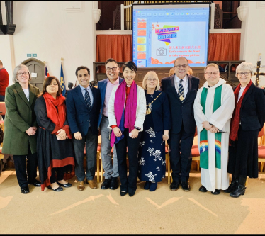 Rehman at Chinese New Year celebrations