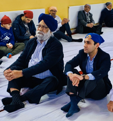 Rehman at Sunday prayers