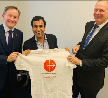 Rehman with Aid to the Church in Need 