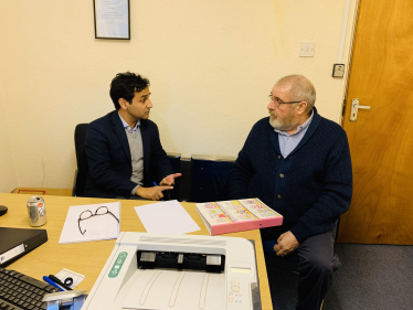 Rehman with constituent