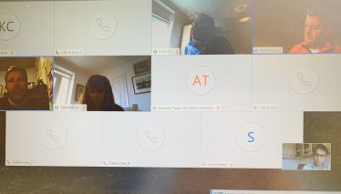 Picture of video conference