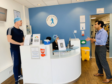 Rehman at Hempstead Therapy Centre