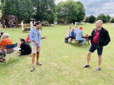 Rehman at Rainham Cricket Club