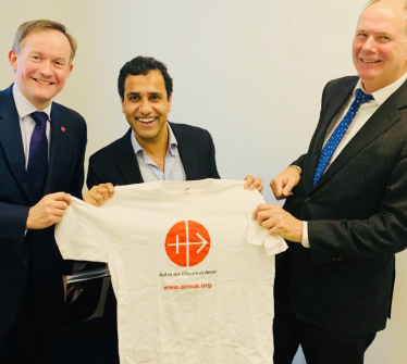 Rehman with Aid to the Church in Need 