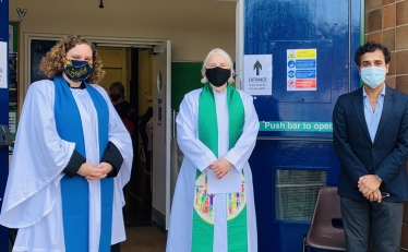 Rehman at Holy Trinity Church Twydall