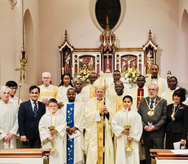 Rehman at Our Lady of Gillingham Catholic Church