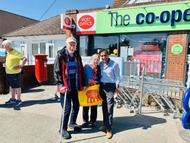 Rehman with constituents