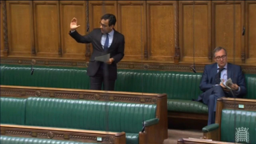 Rehman in parliament