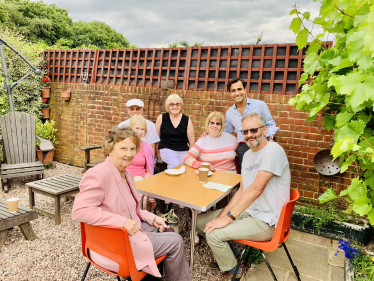 Rehman at Wigmore Open Gardens