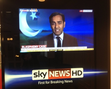 Rehman on sky news