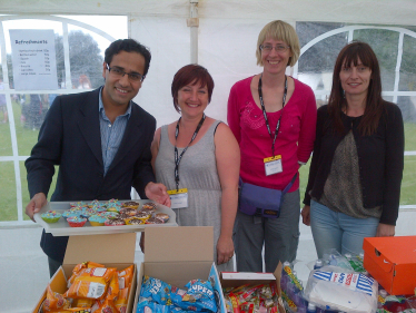 Rehman at St Margaret's School Summer Fair